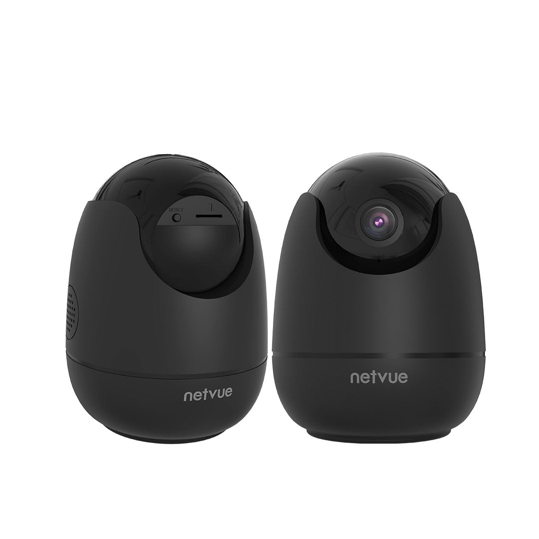 Security Cameras Wireless Wifi, Netvue 360° View Home Surveillance Outdoor  Cameras, Only 2.4G Wifi 