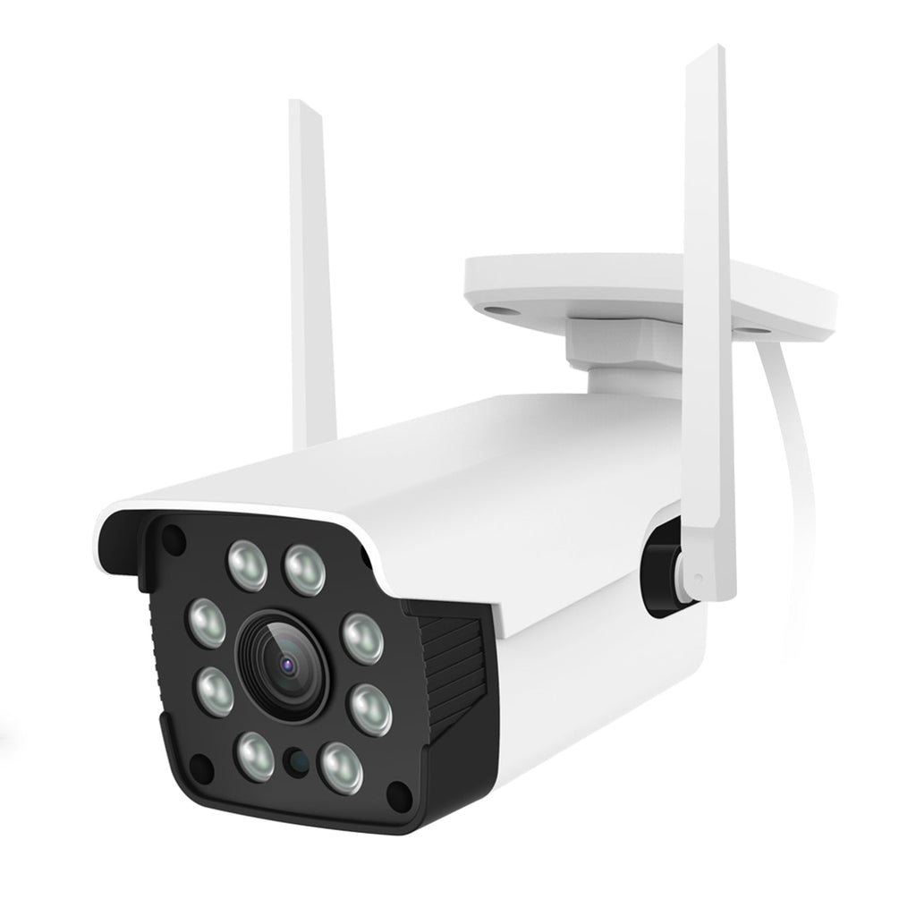 Netvue 1080P Wifi Bullet Cámara de vigilancia bidireccional, IP66  impermeable, visión nocturna FHD, detección de movimiento, alerta de  actividad de
